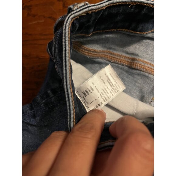 American Eagle Women’s super high rise leggings skinny Jeans Blue sz 2 Short - Picture 5 of 9